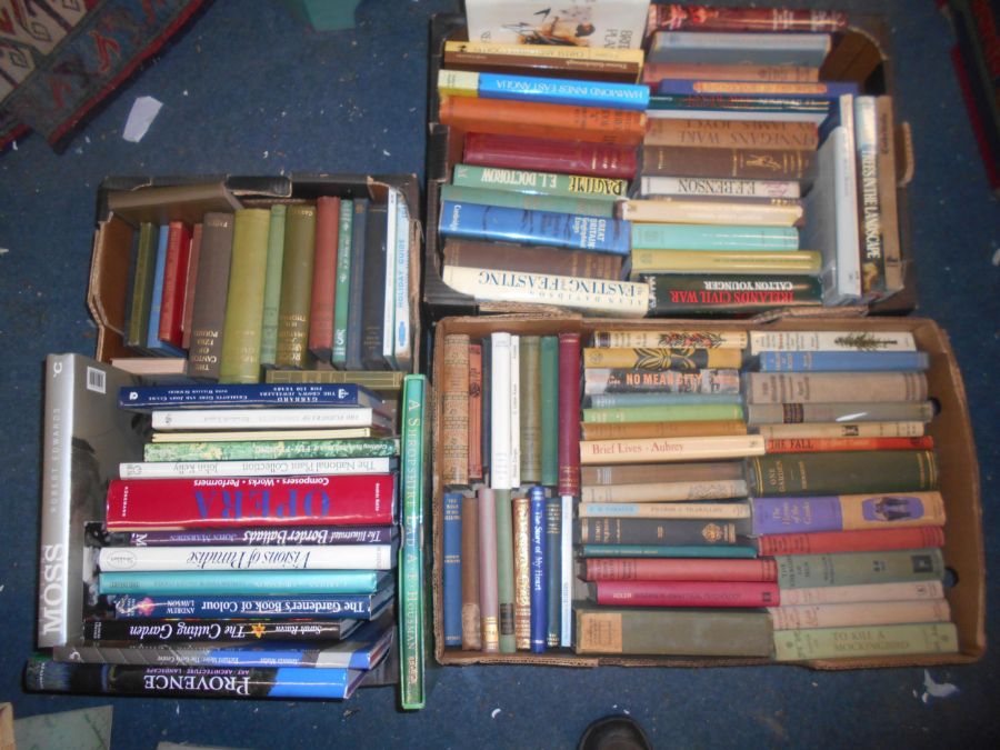 VARIOUS BOOKS 3 boxes