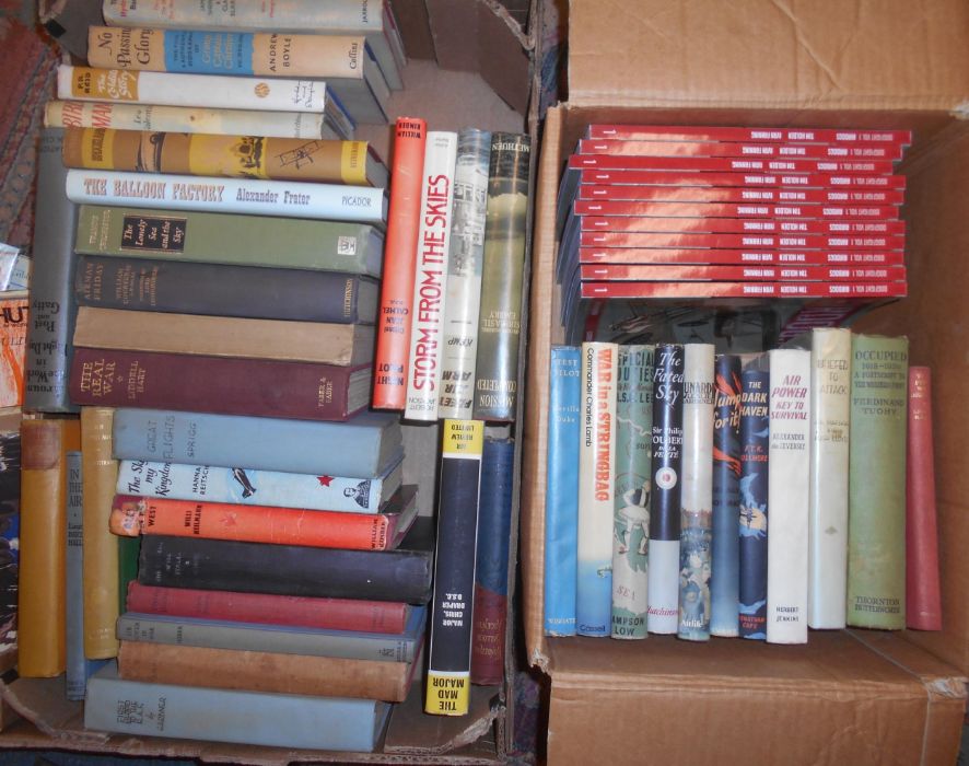 AVIATION BOOKS 2 boxes