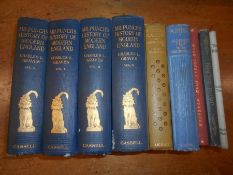 GRAVES, C. Punch's History of Modern England 4 vols. plus 5 other illustrated books (9)
