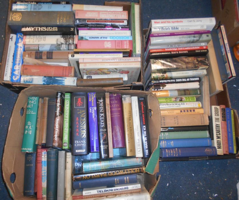 VARIOUS BOOKS 3 boxes