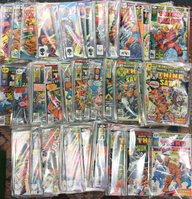 MARVEL COMICS Marvel Two in One nos. 1, 4 - 6, 11-37, 40-100, plus Annuals 4-7, The Thing nos. 1- - Image 2 of 2