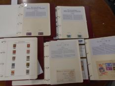 STAMPS The Great Britain Postal Collection, 2 albums, The Great Britain Errors and Varieties