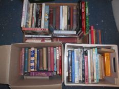 VARIOUS BOOKS 3 boxes