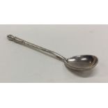 WITHDRAWN: A Russian silver spoon. Approx. 29 grams. Est. £25