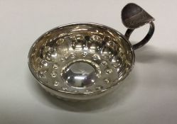 A 19th Century silver wine taster. Approx. 37 gram