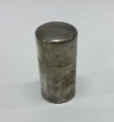 An unusual Chinese silver incense box. Approx. 37