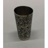 WITHDRAWN: A Russian Niello and silver beaker. Approx. 21 gra