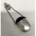 CHESTER: A silver purse with a clip. 1903. By CS&F