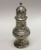 CHESTER: A chased silver sugar caster. By GN. Appr