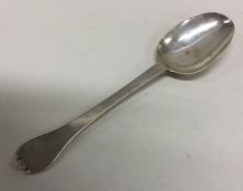 A 17th Century silver dog nose spoon with rat tail