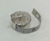 A rare silver tape measure. Birmingham. Approx. 21