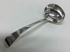 EXETER: A silver ladle. 1828. Approx. 70 grams. Es