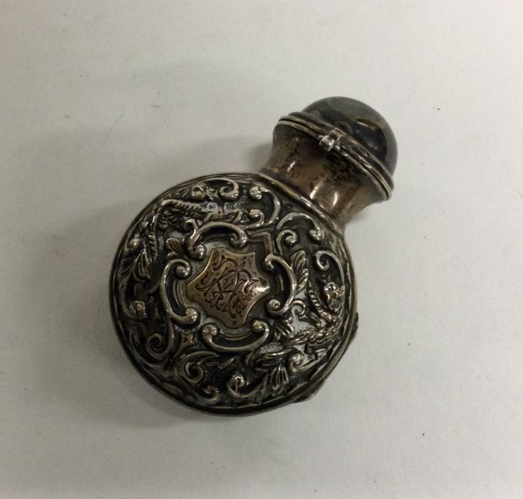 A silver scent bottle. Birmingham. Approx. 23 gram - Image 2 of 2