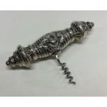 A heavy Judaica silver wine opener. Approx. 83 gra