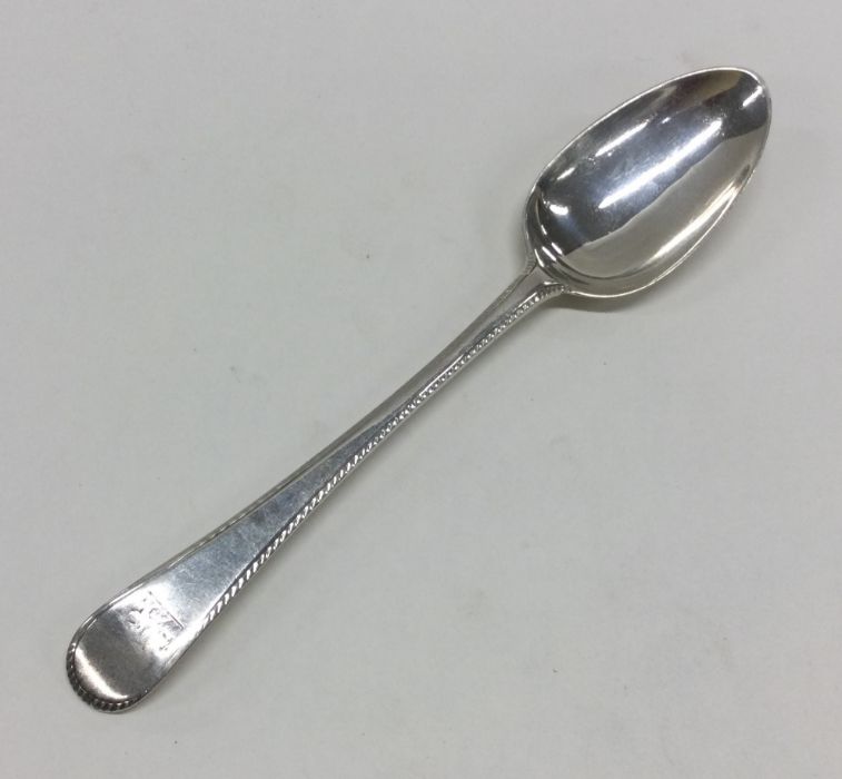 HESTER BATEMAN: A feather edged silver spoon. Lond