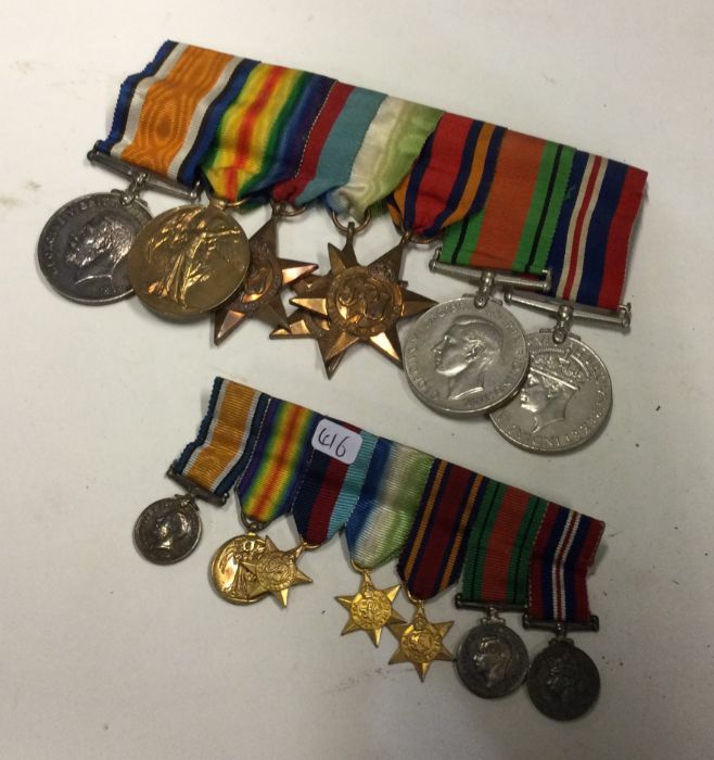 A set of war medals presented to 'Lz 1393 H H Fish