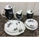 A Royal Albert 'Night and Day' pattern tea / coffe