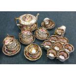 An attractive late Victorian English tea service d