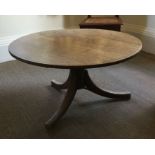 An oak low occasional table. Est. £50 - £80.