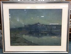 R. HAMILTON CHAPMAN (British, active 1881 - 1923): A framed and glazed watercolour entitled "The