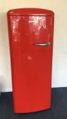 An American style fridge. Est. £50 - £80.