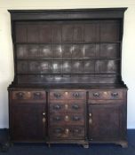 A good large Welsh breakfront dresser. Est. £500 -