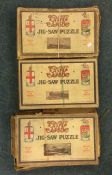 Three old jigsaws. Est. £10 - £20.