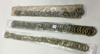 Three Military brass chin chains for Bearskin helm
