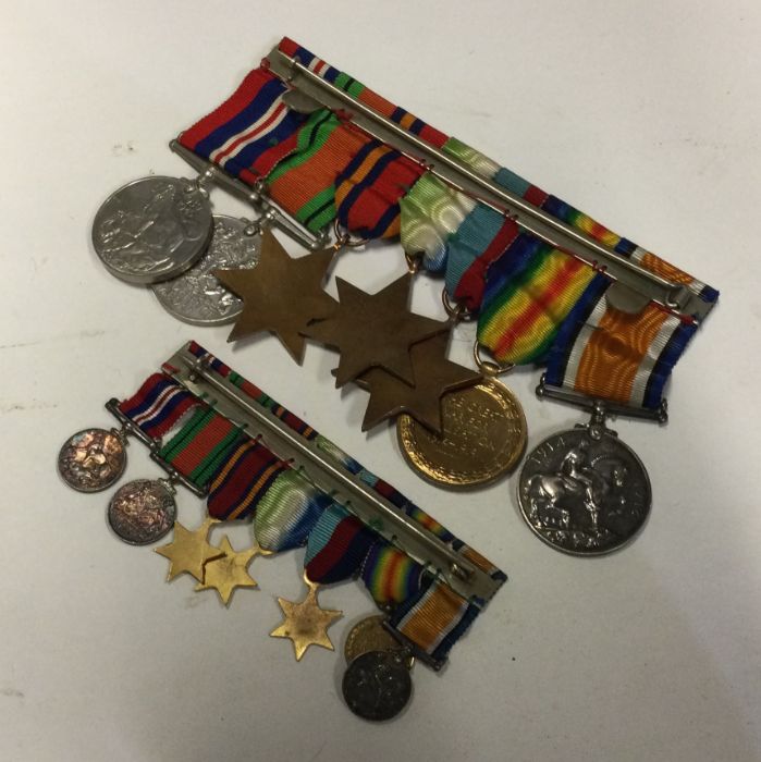 A set of war medals presented to 'Lz 1393 H H Fish - Image 2 of 2