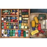 A large collection of Dinky toys etc. Est. £20 - £