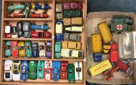 A large collection of Dinky toys etc. Est. £20 - £