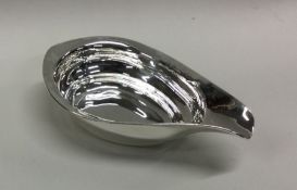 A George III silver pap boat. London 1808. Approx. 52 grams. Est. £120 - £150.
