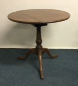 A Victorian mahogany occasional table with birdcag