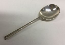 A silver slip top spoon. Approx. 84 grams. Est. £50 - £80.