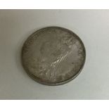 An 1892 silver Crown. (Coin). Est. £10 - £20.