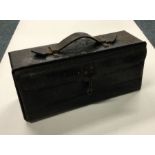 A 1942 Military motorcycle tool box. Est. £20 - £3