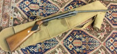 An old BSA air rifle. Est. £20 - £30.