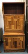 An Art Deco wall unit. Est. £10 - £20.