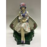 A Kevin Francis figurine, "Charlotte Rhead". Est.