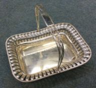 A heavy and fine quality George III silver fruit / bread basket. Sheffield 1808. By JT Young, Walker
