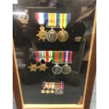 A good pair of World War I medals awarded to Capt.