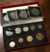 A collection of proof coins etc. Est. £10 - £20.