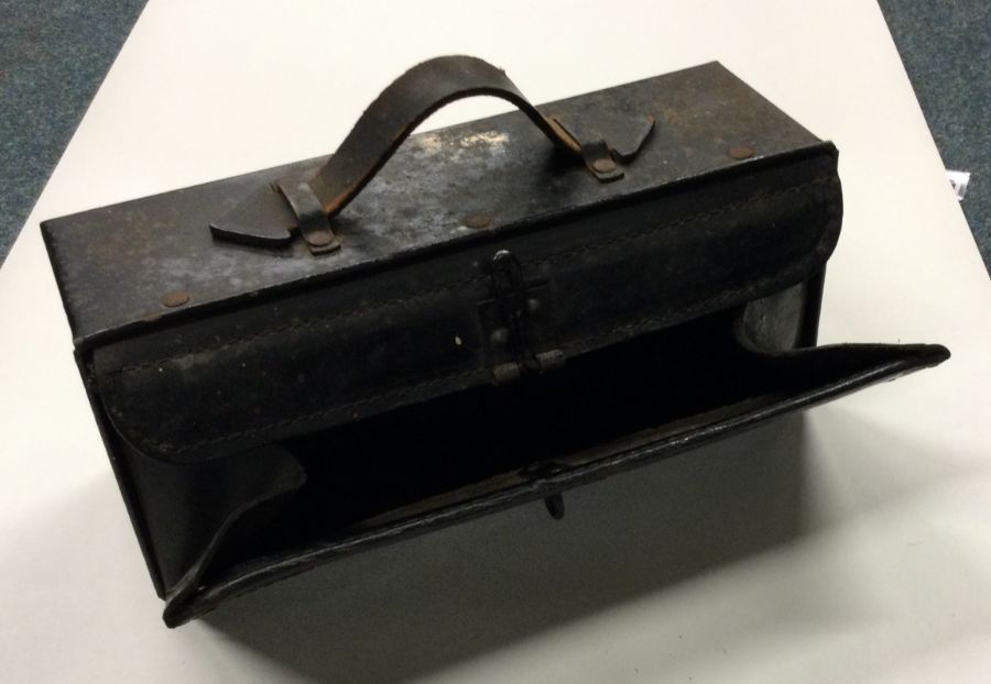 A 1942 Military motorcycle tool box. Est. £20 - £3 - Image 2 of 2