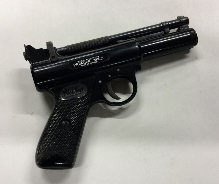 A Webley Premier Mark II air pistol. Est. £20 - £3 - Image 2 of 2