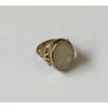 A good antique hard stone ring. Approx. 6 grams. E