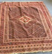 An old rug. Est. £20 -£30.