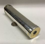 A rare silver and glass kaleidoscope. London 1994. By Langford Silver Galleries. Approx. 230