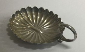 A rare silver caddy spoon. Birmingham 1805. By Samuel Pemberton. Approx. 6 grams. Est. £70 - £90.