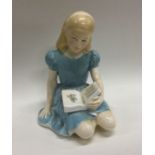 ROYAL DOULTON: A figurine entitled "Alice" Est. £3