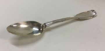 PAUL STORR: A Georgian silver silver dessert spoon
